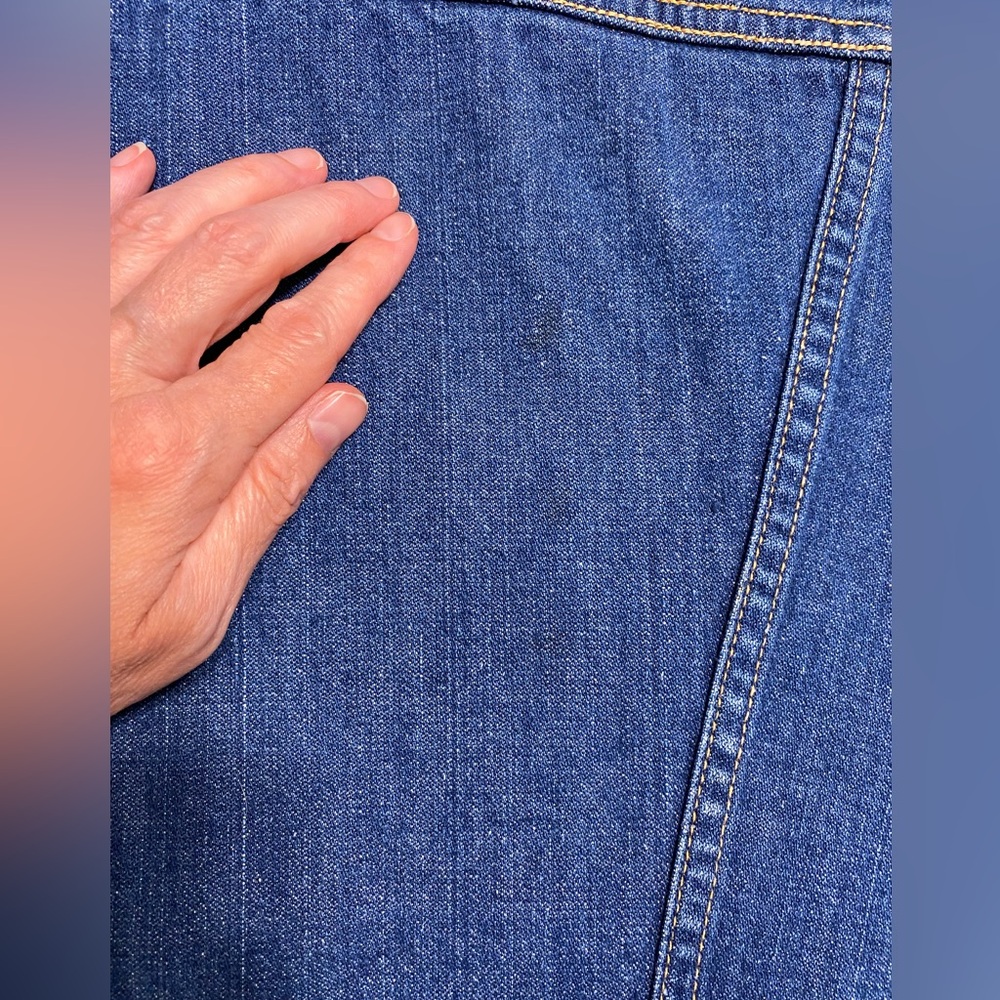 70s Wrangler Denim Vest USA MADE Vintage Men’s 36 XS / S - Picture 9 of 9